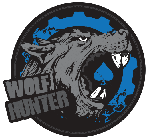 Logo de certificação Wolf Hunter